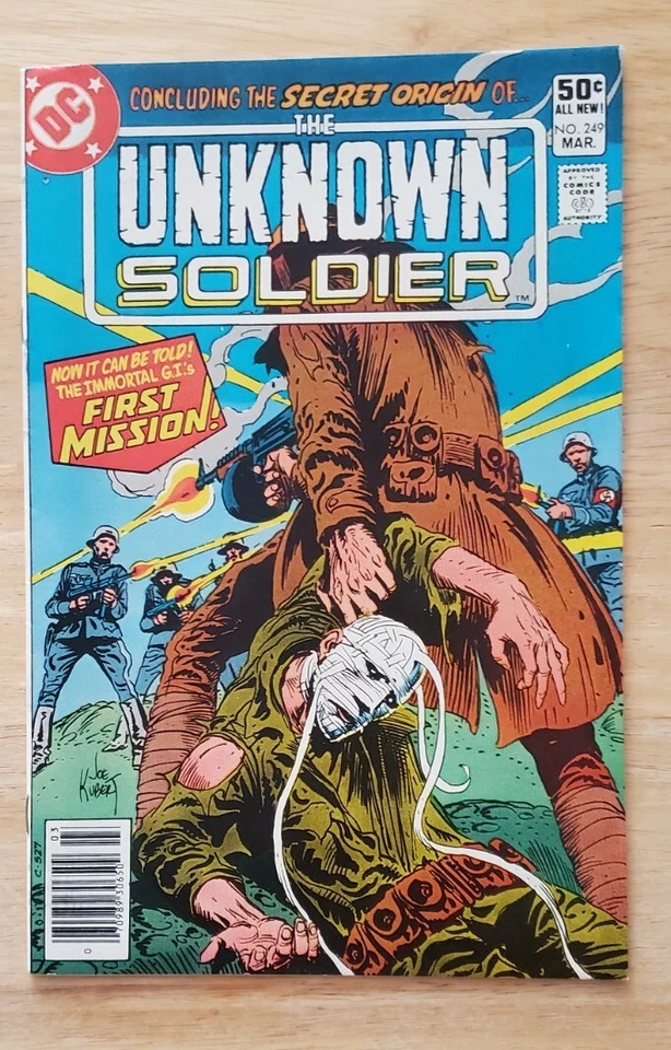 Unknown Soldier Vol 20 Issue 249 Vintage Secret Origin Concludes DC Comics 1981 - Image 1 of 4