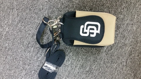San Diego Padres SD MLB Purse Plus Touch Phone  ID Wallet Charm 14 Gift Bag Cover