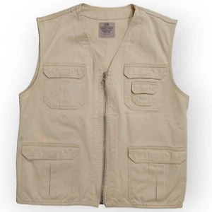 Chalecos Sisley Para Hombres M Militar Italia Multi Bolsillo Utilidad Pesca Senderismo Caza - Imagen 1 de 11
