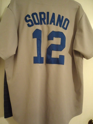 CHicago Cubs Alfonso Soriano No. 12 Majestic Jersey Cover