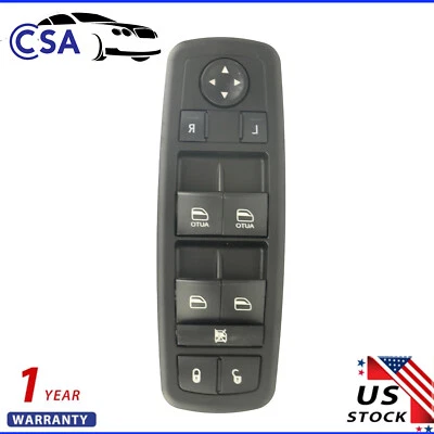 901473 Master Control Window Switch for 2009-12 Dodge Ram Jeep Liberty Chrysler Foto 1 de 4