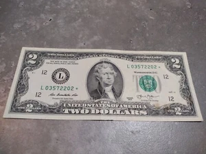 2 Dollar Star Note Fw - Picture 1 of 9