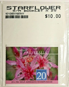 2003 Nature of Australia $10 Desert Star Stamp Booklet B/code #165895 - Picture 1 of 5