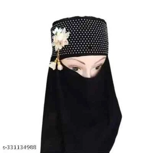Islamic Nakab, Muslim Women Nose Piece (Pack of 1) Face Cover Naqaab Under Hijab - Picture 1 of 1