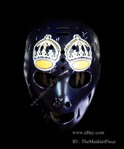 Ice Hockey Mask Goalie Helmet Wearable Home Decor Rogie Vachon Worn-out Look G97 - Bild 1 von 5