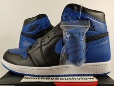 Nike Air Jordan 1 Royal Blue 2017 Size 11 I High OG Royals Black 555088-007 DS