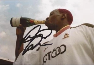 BRADFORD: JAMIE LAWRENCE SIGNED 6x4 CELEBRATION PHOTO+COA - Picture 1 of 1