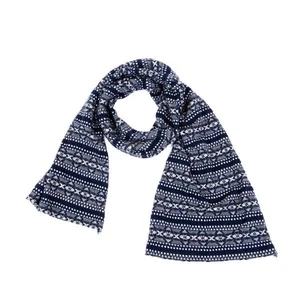 COMME des GARCONS HOMME Nordic Pattern Wool Knit Scarf(K-158502) - Picture 1 of 7