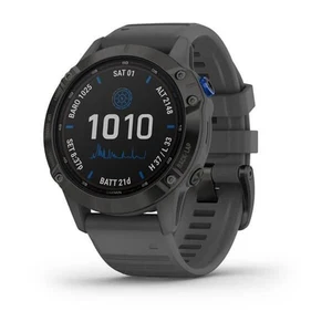 Garmin 010-02410-11 Fenix 6 Pro Solar 3.3 Cm  (1.3) Mip Digital 260 X Pixels ~E~ - Bild 1 von 1