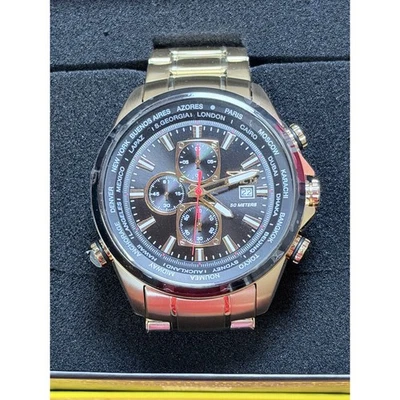 Reloj Cronógrafo Invicta Aviator 47819 50mm Tono Dorado ¡Nuevo! Foto 1 de 4