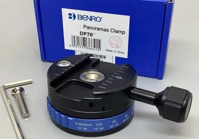 Benro DP 70 PANORAMIC CLAMP & BASE (70mm) for ARCA SWISS-SPECIAL w Focal Lengths - Image 1 of 4