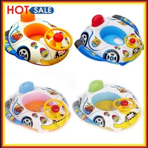 Cute Baby Inflatable Seat Swimming Ring Pool Aid Trainer Beach Float Boat - Bild 1 von 10