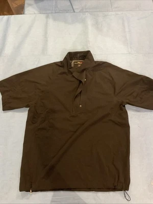 Pulôver masculino RLX Ralph Lauren 1/4 zíper médio desempenho malha elástica preto - Imagem 1 de 4