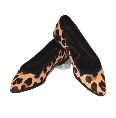 Cole Haan Grand Series Skimmer Jaguar Estampado Pelo de becerro Ballet Planos Talla 6B Foto 1 de 4