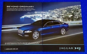 2006 JAGUAR XJ ORIGINAL 2 PAGE CLASSIC CAR PRINT AD "BEYOND ORDINARY" AUTOMOBILE - Picture 1 of 1
