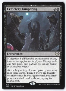 Cemetery Tampering R Commander: Duskmourn: House of Horror 135 NM - Picture 1 of 2