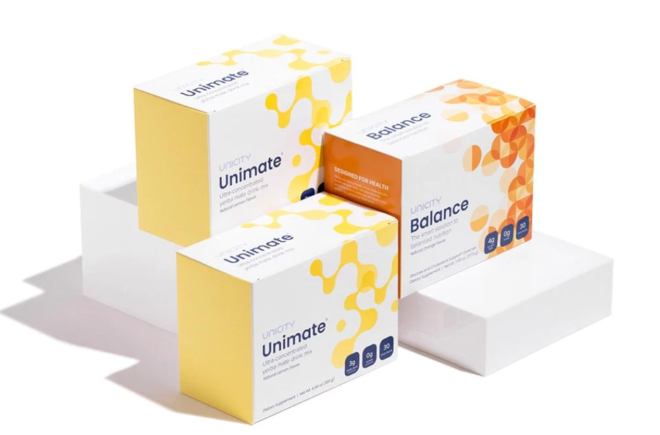 Unicity Feel Great ORANGE BALANCE 30ct, LEMON 60ct  - Image 1 of 1