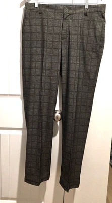 Nike Golf Pants Tour Performance Dri Fit 34 x32 NWT Dark Green Gray Check - Image 1 of 4