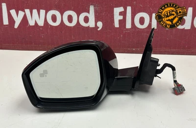 Espejo retrovisor Jaguar F-Pace 2017-2025 puerta lateral izquierda con punto ciego gris OEM Foto 1 de 4