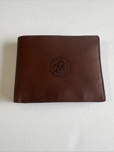 Vintage Marlboro Country Stone braune Leder-Geldbörse mit Doppelfaltung - Bild 1 von 4