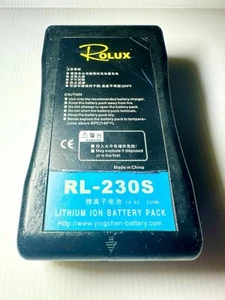Batería Rolux V-mount Rl-230s 230wh 14.8v AS IS FOR PART- READ - Picture 1 of 8