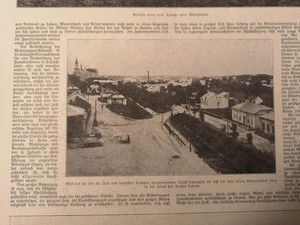 RK 1917 Zeitungsdruck 3866 Galizien Weltkrieg Lipus Bereschany Ukraine Ternopil - Bild 1 von 5