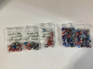 Großlochperlen Großpackung Posten Mehrfarbig und Multi Material - Bild 1 von 3