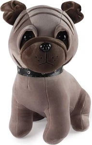 Mops Hund Stofftier, 12 Zoll Länge, Hund Plüschtier, Koltose von Mash - Bild 1 von 10