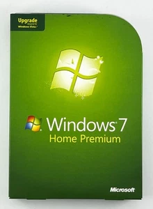 Microsoft Windows 7 Home Premium Upgrade 32 Bit and 64 Bit DVDs MS WIN - Photo 1/2