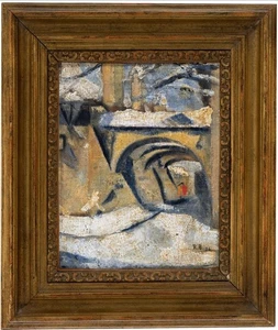 René Bosiers 1875-1927 Belgio - Opera tarda - Impressionismo Costruttivismo - - Foto 1 di 3