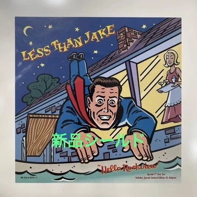 Less Than Jake Hello Rockview 7" Vinyl Record Limited Used - Image 1 of 4