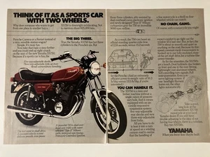 1978 Triumph Motorcycle Print Ad Sophisticated Tools - Picture 1 of 3
