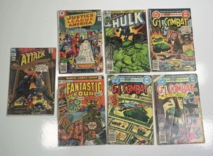 Vintage Comics Lot (7) (READER COPIES ONLY) mostly DC/Marvel, 1970's - Picture 1 of 2