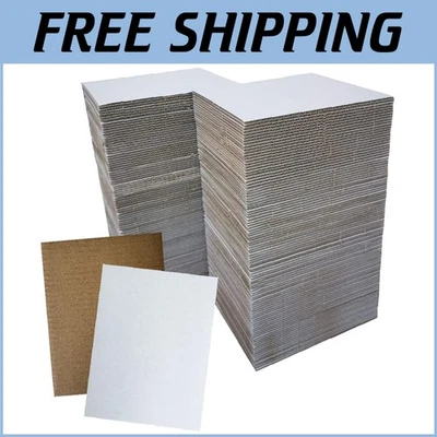 400 Packs 3.5x4.5 Inch Sturdy Corrugated Cardboard Sheets for Shipping Needs - Image 1 of 4
