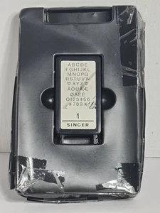 SINGER SewWare Cartridge #1 Alphabet Numbers Model 6268 NUR PATRONE ungetestet - Bild 1 von 5