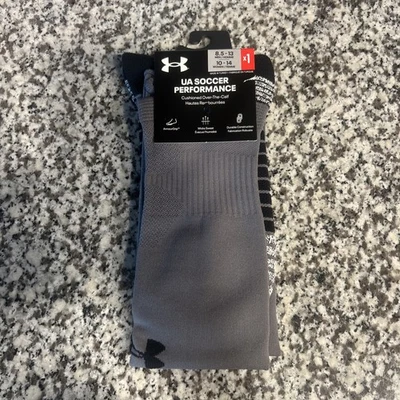 Calcetines acolchados Under Armour UA Soccer Performance OTC, M 8,5-13/W 10-14, grises Foto 1 de 3