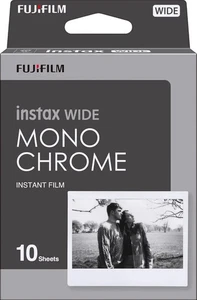 FUJIFILM INSTAX Wide Monochrome Instant Film (10 Exposures) NEW - Picture 1 of 5