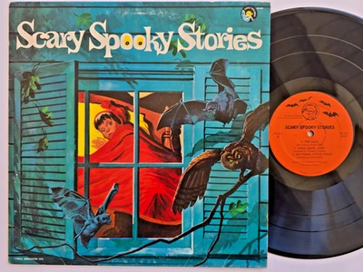 Scary Spooky Stories 1973 LP Troll Record Vinyl Halloween Horror 50-001 VG+ Foto 1 de 2