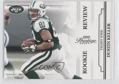 2009 Playoff Prestige Rookie Review Dustin Keller #16 - Image 1 of 2