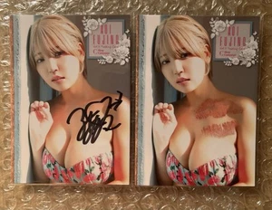 HIT’s Japón Aoi Fujino Vol 3 Tienda Campaña C Beso y Tarjetas Automáticas Ídolo Japonés - Imagen 1 de 2