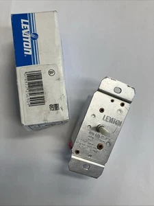 LEVITON TRIMATRON 6683 600W 3-WAY PUSH ON/OFF ROTARY DIMMER MISSING KNOB - Picture 1 of 2