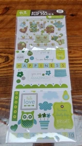Ki Sticker Fkip Packs green crafts ,scrapbook, just for fun - Picture 1 of 5