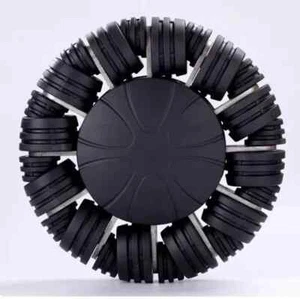6 inch TPU Mecanum Wheels Heavy Duty Omni Wheels Robot AGV Electric Wheelchairs - Picture 1 of 6