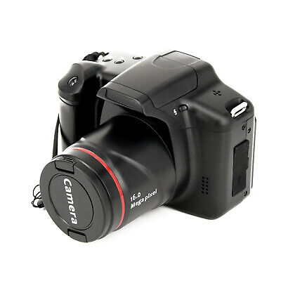 Fotocamera Reflex 1080P Macchina Fotografica Digitale Display 16X Zoom HD TFT • 48.13€