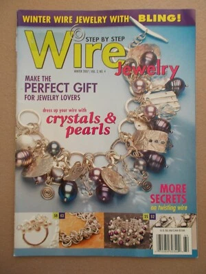 Step By Step Wire Jewelry~Vol 2 #4~Crystals~Pearls~Watch~Jewellery Projects - image 1 of 4