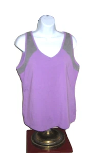 N.Y.L. Sportliches/Yoga Tanktop mit integriertem Regal BH Baumwolle/Elasthan Größe XL EUC - Bild 1 von 3