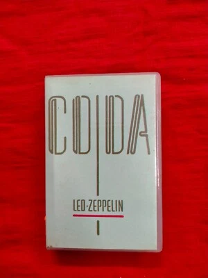 Led Zeppelin Coda RARE orig Cassette tape INDIA indian Clamshell Magnasound 1995 - Image 1 of 4