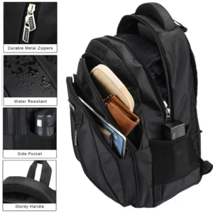 50L-Women Men Laptop Backpack Waterproof Rucksack-Travel Hiking Sport School Bag - Picture 1 of 11