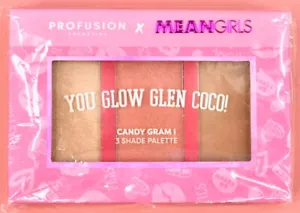Profusion X Mean Girls - You Glow Glen Coco! Candy Gram I - 3-Shade Face Palette - Picture 1 of 3