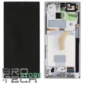 DISPLAY SAMSUNG S22 ULTRA S908 WHITE BIANCO ORIGINALE SERVICE PACK - Foto 1 di 1